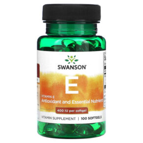 Swanson Vitamin E 400 IU 100 viên 087614011400