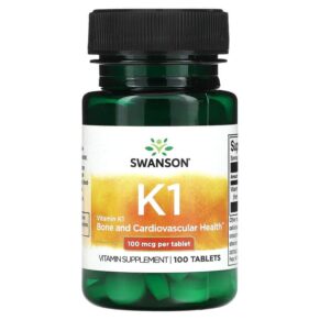 Swanson Vitamin K1 100 mcg 100 viên 087614019949