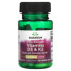 Swanson Vitamins D3 & K2 60 viên 087614118048