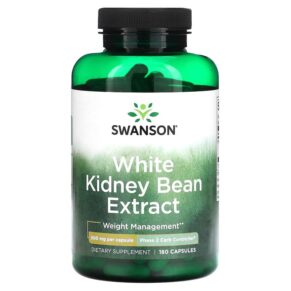 Swanson White Kidney Bean Extract 500 mg 180 viên 087614040653