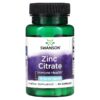 Swanson Zinc Citrate 30 mg 60 viên 087614112343