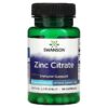 Swanson Zinc Citrate 50 mg 60 viên 087614113746