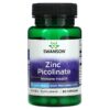 Swanson Zinc Picolinate 22 mg 60 viên 087614111131