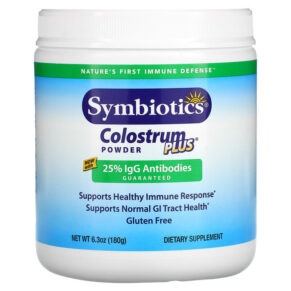 Symbiotics Colostrum Plus Powder 6.3 oz (180 g) 647303040083
