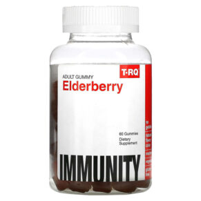 T-RQ Adult Gummy Elderberry Immunity Raspberry 60 viên 835776001278
