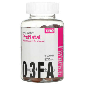 T-RQ Adult Gummy Prenatal Multivitamin & Mineral Cherry Lemon Orange 60 viên 835776001810