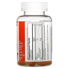 T-RQ Adult Gummy Vitamin C Antioxidant Orange 60 Gummies 835776001292