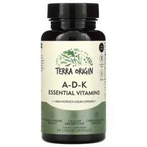 Terra Origin A-D-K Essential Vitamins 60 viên 857668007588