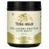 Terra Origin Collagen + Protein Bone Broth Vanilla 16.43 oz (466 g) 857668007106