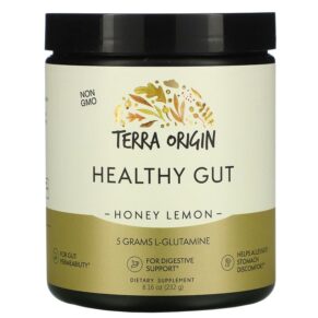 Terra Origin Healthy Gut Honey Lemon 8.16 oz (232 g) 857668007311