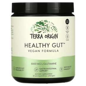 Terra Origin Healthy Gut Vegan Formula 8.7 oz (246.6 g) 857668007335