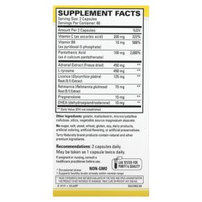 Terry Naturally Adrenaplex Maximum Adrenal Support 120 Capsules 367703370022