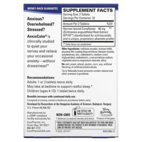 Terry Naturally AnxioCalm 45 Tablets 367703410049