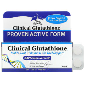 Terry Naturally Clinical Glutathione 60 Slow Melt viên 367703237066