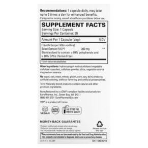 Terry Naturally Clinical OPC 300 mg 60 Capsules 367703114862