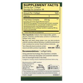 Terry Naturally CuraMed 375 mg 60 Softgels 3 Terry Naturally CuraMed 375 mg 60 Softgels 367703402068