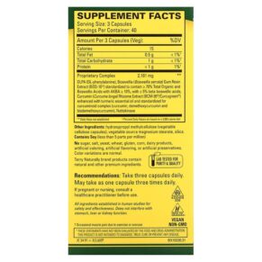 Terry Naturally Curamin Pain Relief 120 Capsules 367703102203