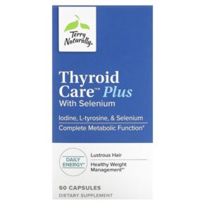 Terry Naturally Thyroid Care Plus + Selenium 60 viên 367703134167