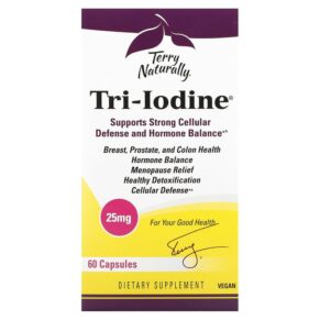 Terry Naturally Tri-Iodine 25 mg 60 viên 367703190064