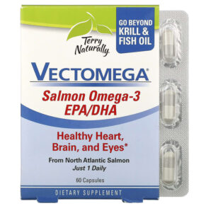 Terry Naturally Vectomega Salmon Omega-3 EPA/DHA 60 viên 367703367169