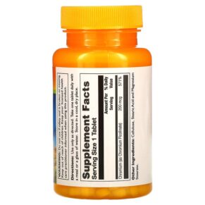 Thompson Chromium Picolinate 200 mcg 60 Tablets 031315196409