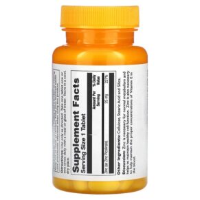 Thompson Zinc Picolinate 25 mg 60 Tablets 031315191053