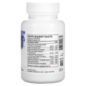 Thorne Basic Nutrients 2/Day 60 Capsules 693749002871