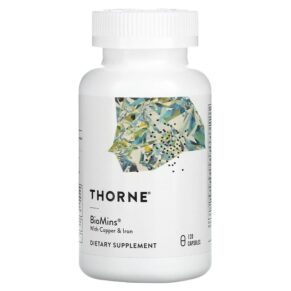 Thorne BioMins + Copper & Iron 120 viên 693749006640