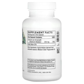 Thorne Calcium 120 Capsules 693749006503