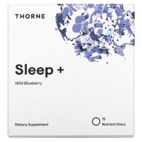 Thorne Effusio Sleep + Wild Blueberry 15 Nutrient Discs 693749011729