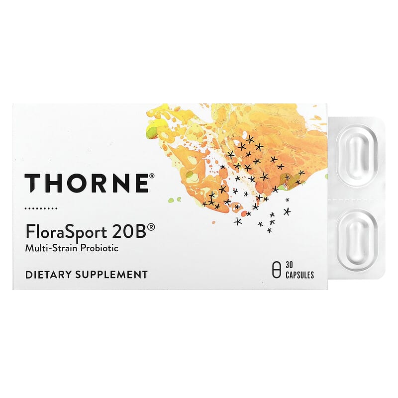 Thorne FloraSport 20B 30 Capsules 1 Thorne FloraSport 20B 30 viên 693749006312