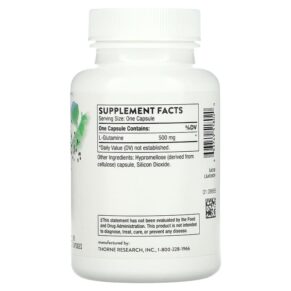 Thorne L-Glutamine 90 Capsules 693749518020