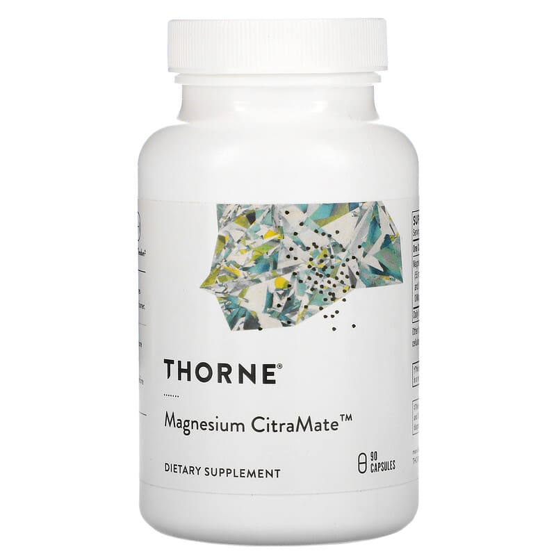 Thorne Magnesium CitraMate 90 Capsules 1 Thorne Magnesium CitraMate 90 viên 693749272021