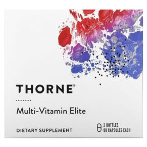 Thorne Multi-Vitamin Elite A.M. & P.M. 2 Bottles 90 viên 693749006534