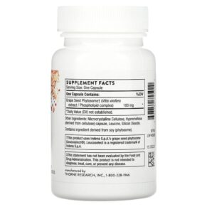 Thorne O.P.C.-100 60 Capsules 3 Thorne O.P.C.-100 60 Capsules 693749745020