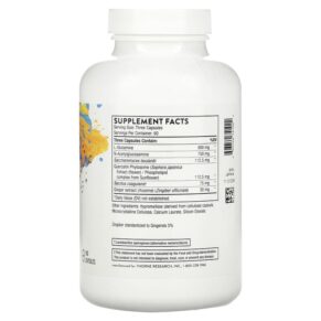 Thorne Perma-Clear 180 Capsules 693749741022