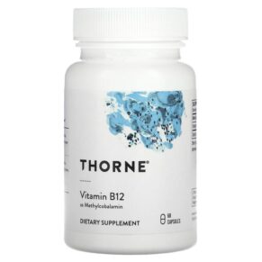 Thorne Vitamin B12 as Methylcobalamin 60 viên 693749125020
