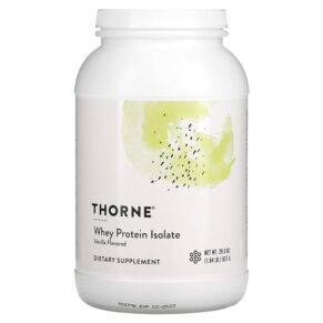 Thorne Whey Protein Isolate Vanilla 1.84 lb (837 g) 693749005681