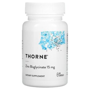 Thorne Zinc Bisglycinate 15 mg 60 viên 693749011750