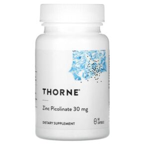 Thorne Zinc Picolinate 30 mg 60 viên 693749006923