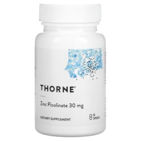 Thorne Zinc Picolinate 30 mg 60 viên 693749220022