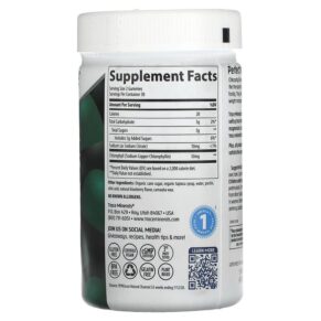 Trace Minerals ® Chlorophyll Gummies Berry 25 mg 60 Gummies 878941007040