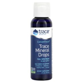 Trace Minerals ® Concentrace Trace Mineral Drops 2 fl oz (59 ml) 878941000072