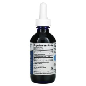 Trace Minerals ® Concentrated Ionic Chlorophyll Natural Mint 6.000 mg 2 fl oz (59 ml) 878941006678