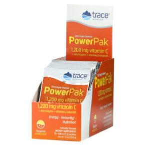 Trace Minerals ® Electrolyte Stamina PowerPak Tangerine 30 gói 0.18 oz (5 g) 878941003493