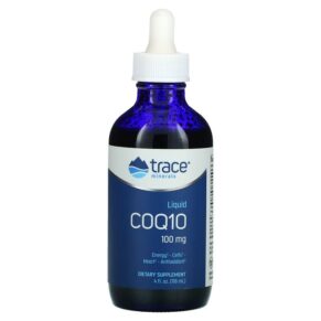 Trace Minerals ® Liquid CoQ10 Tangerine 100 mg 4 fl oz (118 ml) 878941003165