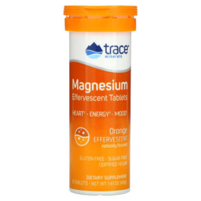 Trace Minerals ® Magnesium Effervescent Orange 10 1.41 oz (40 g) 878941003936