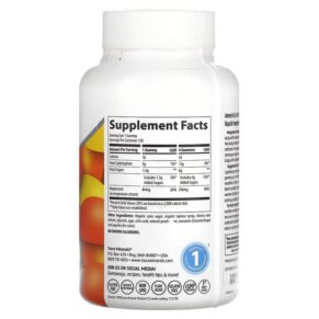 Trace Minerals ® Magnesium Gummies Peach 120 Gummies 878941006890