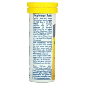 Trace Minerals ® TM Sport Max-Hydrate Endurance Effervescent Tablets Citrus 10 Tablets 1.59 oz (45 g) 3 Trace Minerals ® TM Sport Max-Hydrate Endurance Effervescent Tablets Citrus 10 Tablets 1.59 oz (45 g) 878941004179