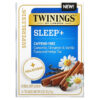 Twinings Sleep+ + Melatonin Herbal Tea Camomile Cinnamon & Vanilla Caffeine Free 16 Tea Bags 0.85 oz (24 g) 070177229337